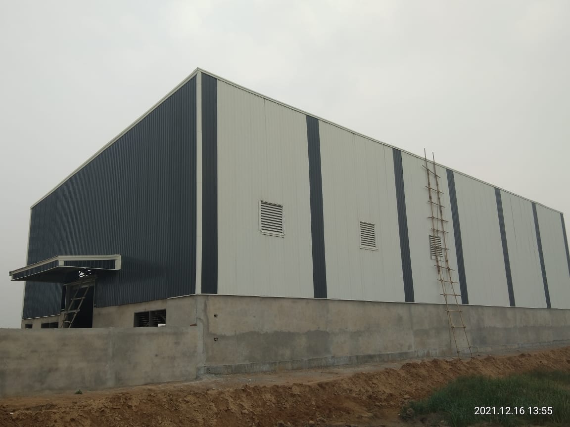 Steel clad infra solution - Industrial, PEB building, & solar Structure ...